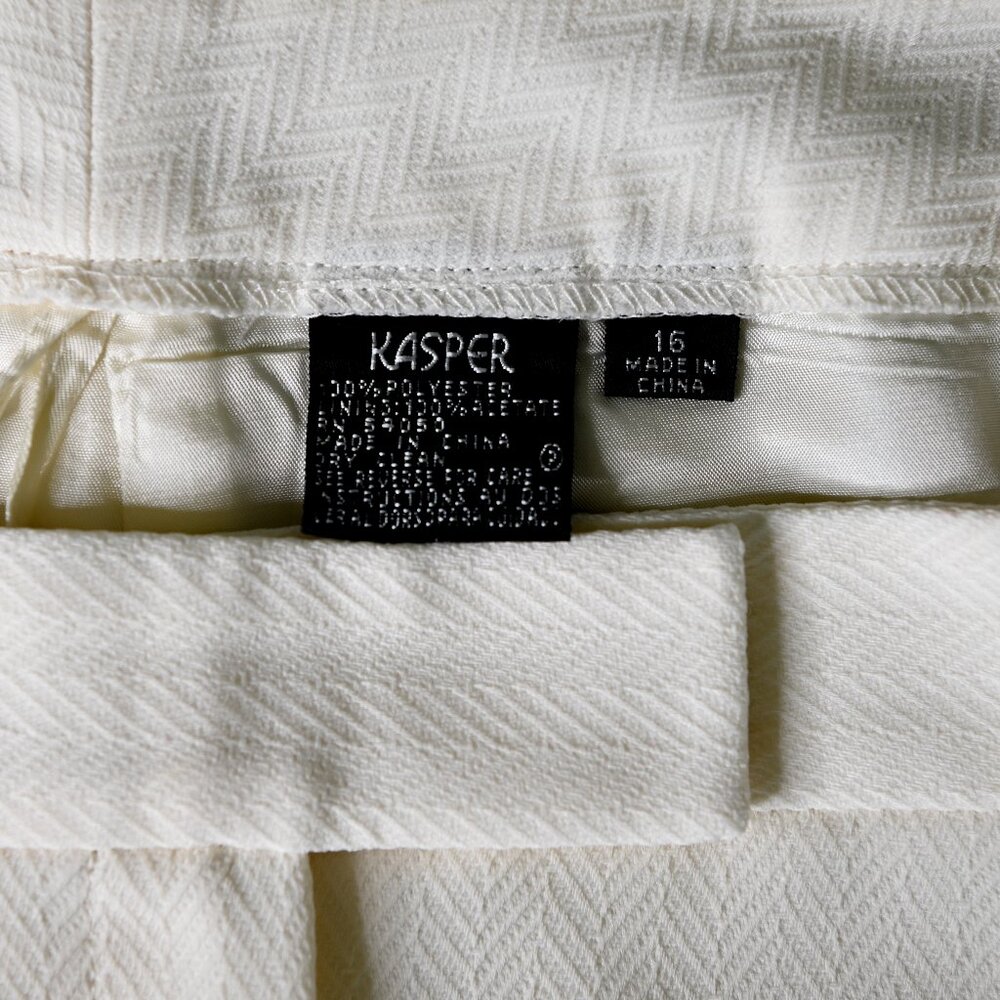 Kasper Cream Women's Trousers - Picture 6 of 9